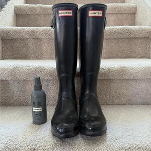 Hunter Classic Black Waterproof Boots